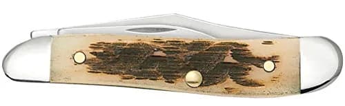 Case Pocket Knife Amber Bone Peanut 2 7/8 Inches | Durable, Compact & Made in USA thumbnail 3