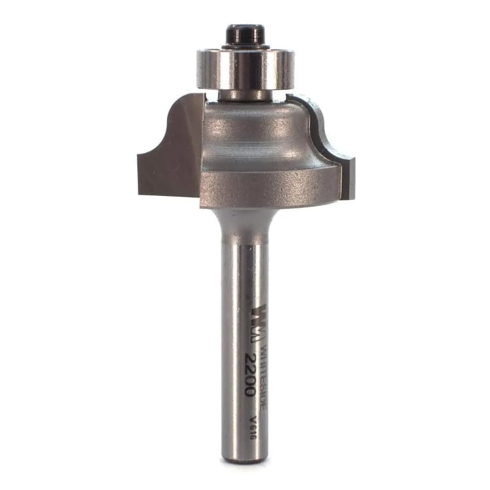 WM Roman Ogee Router Bit with 5/32-Inch Radius, 1-1/8-Inch Diameter, 9/16-Inch Cut Length, 1/4-Inch Shank | Carbide-Tipped for Decorative Edges - main product image