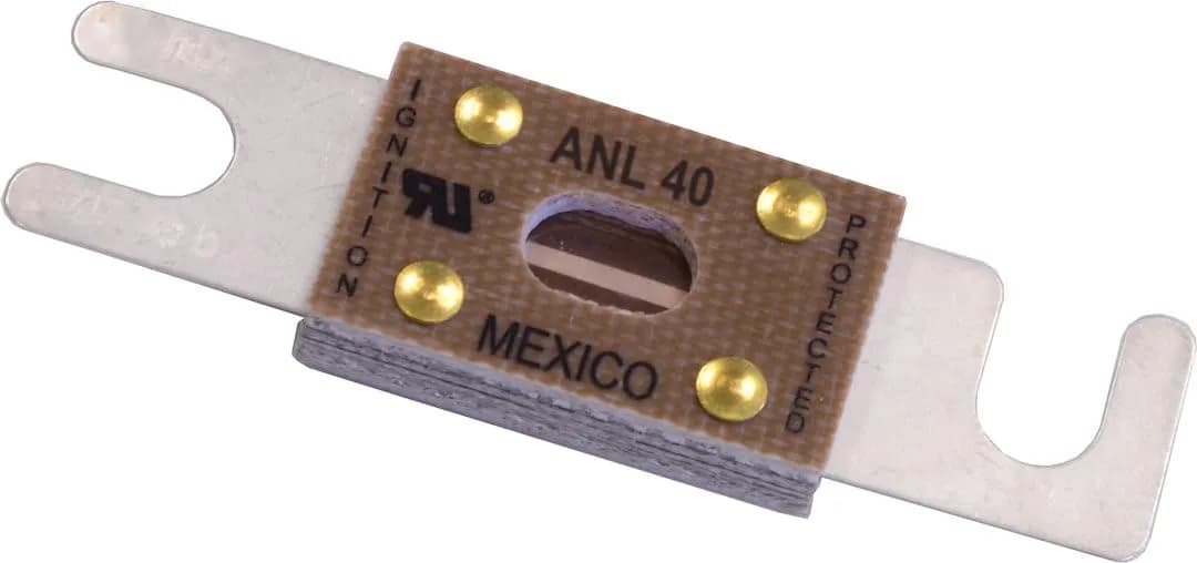 Blue Sea Systems 5165 ANL Fuse 40A 32V DC | Ignition Protected for Marine Use - main product image