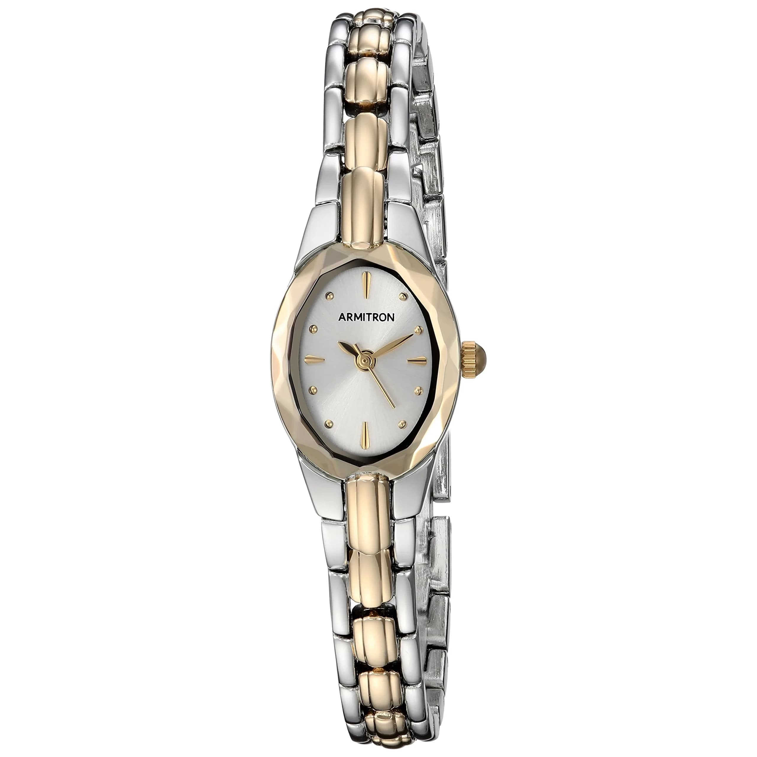 Armitron Women's Two-Tone Dress Watch with Japanese Quartz Movement | 19mm Case — Two-Tone Dress