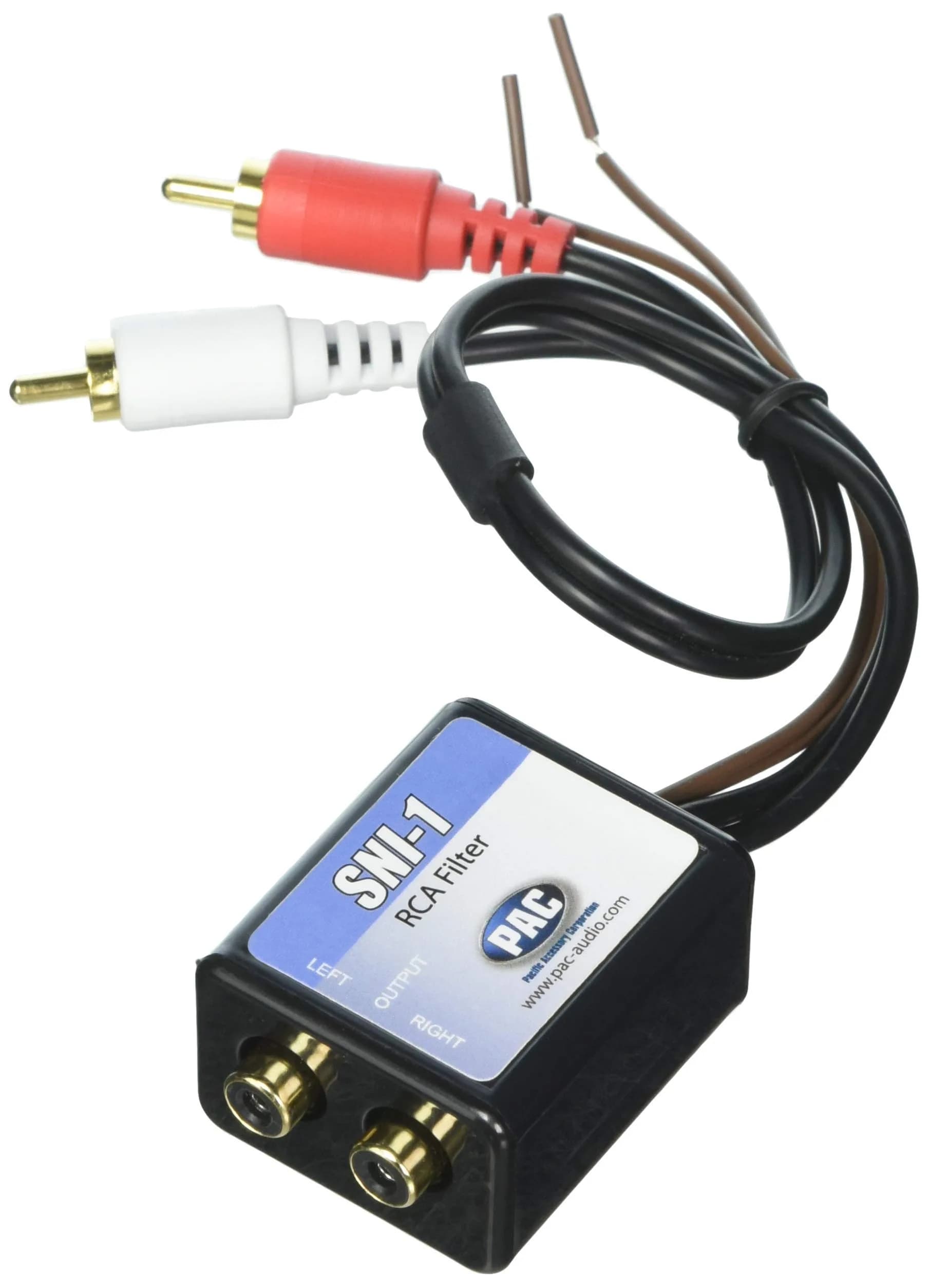 PAC Noise Isolator 1 Count | Eliminates Ground Loop Noise, 2-20kHz Response, Proprietary Transformers — iphone
