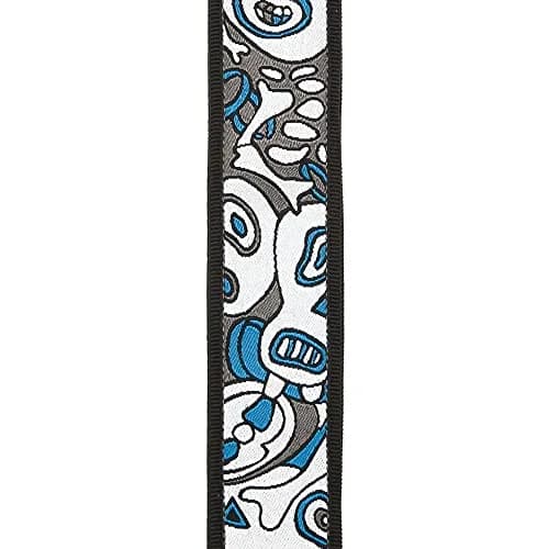 D'Addario JS Souls of Distortion Guitar Strap 127cm (35"-59.5") | Joe Satriani Artwork thumbnail 2