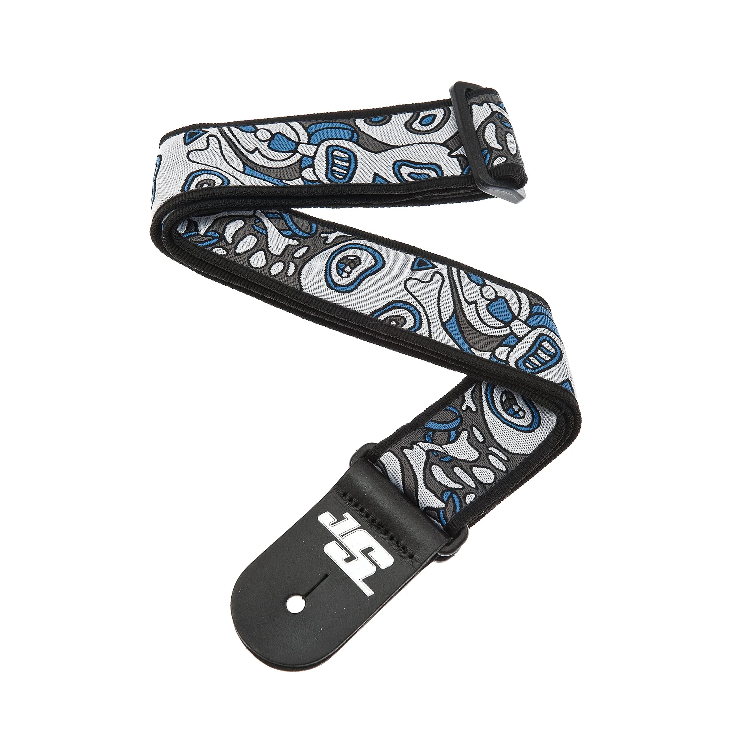 D'Addario JS Souls of Distortion Guitar Strap 127cm (35"-59.5") | Joe Satriani Artwork - main product image