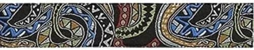 D'Addario 50 MM Js Strap, Snakes Mosaic (50mm / 1.97in) | Joe Satriani Signature Artwork thumbnail 1