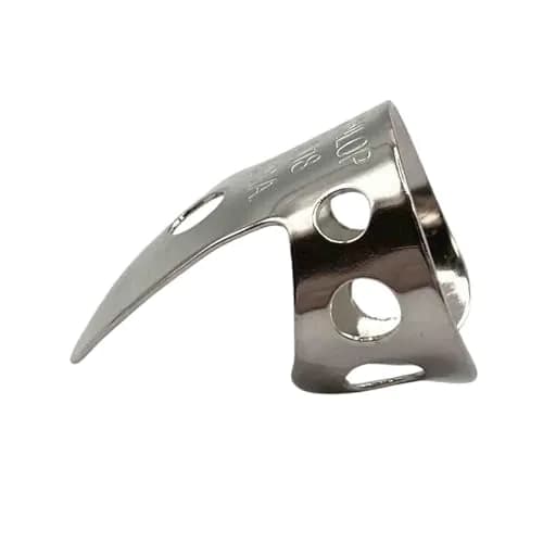 Jim Dunlop Nickel Silver Fingerpicks .018" | Bright Classic Sound for Guitar & Banjo thumbnail 3