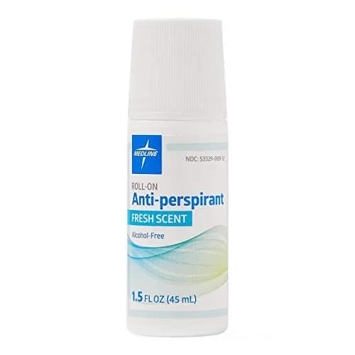 Medline MedSpa Roll-On Antiperspirant Deodorant 1.5 oz (44ml) | Fresh Scent, Alcohol-Free thumbnail 1