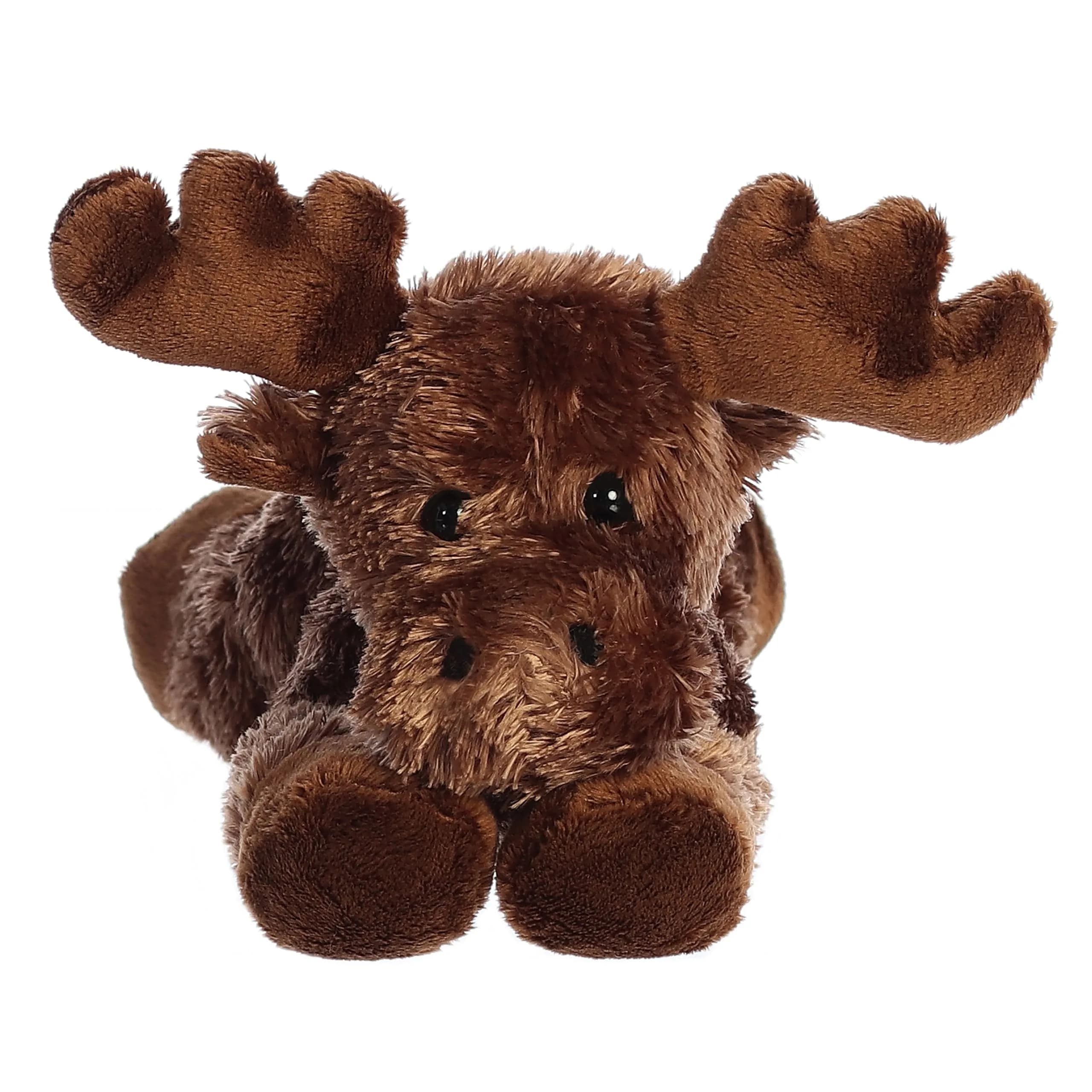 Aurora Adorable Mini Flopsie Maxamoose Stuffed Animal 8-Inch Brown | ASTM-Tested Educational Toy - view 2