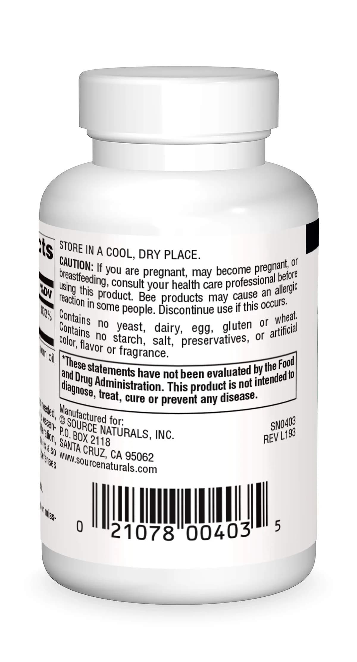 Source Naturals Beta Carotene 7500 mcg (25000 IU) 100 Softgels | Antioxidant Protection - view 2