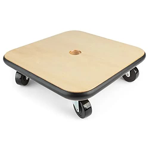 Champion Sports 12" Wood Scooter – Wooden Base with Full Bumper & Swivel Casters for Active Play & PE Class thumbnail 1