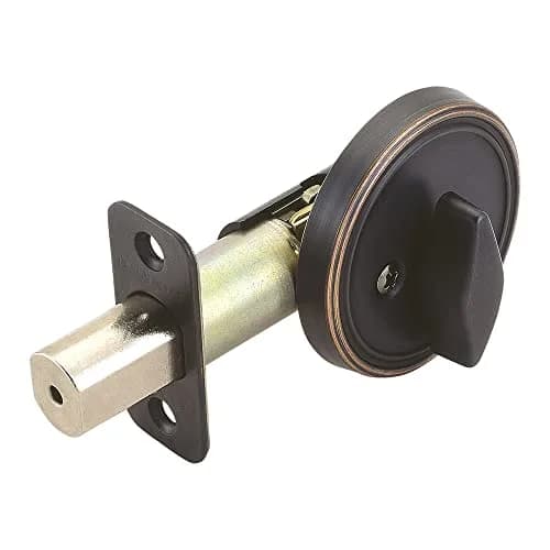 Design House Pro Series Single Cylinder Deadbolt Oil Rubbed Bronze | ANSI Grade-3 Certified Home Security thumbnail 1