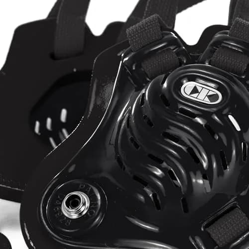 Cliff Keen Tornado Wrestling Headgear - Black/Black/Black - 168g (5.9oz) thumbnail 3