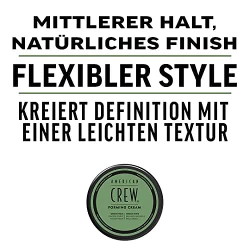 American Crew Forming Cream Hair Styling Product 85ml (3 Oz) | Medium Hold, Natural Shine thumbnail 3