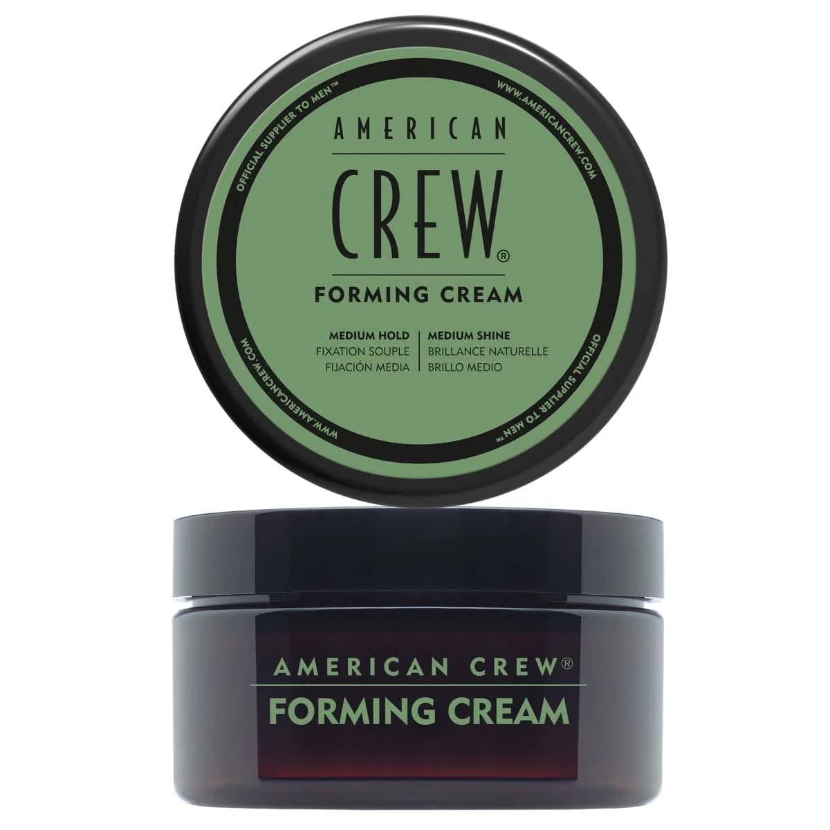 American Crew Forming Cream Hair Styling Product 85ml (3 Oz) | Medium Hold, Natural Shine - main product image