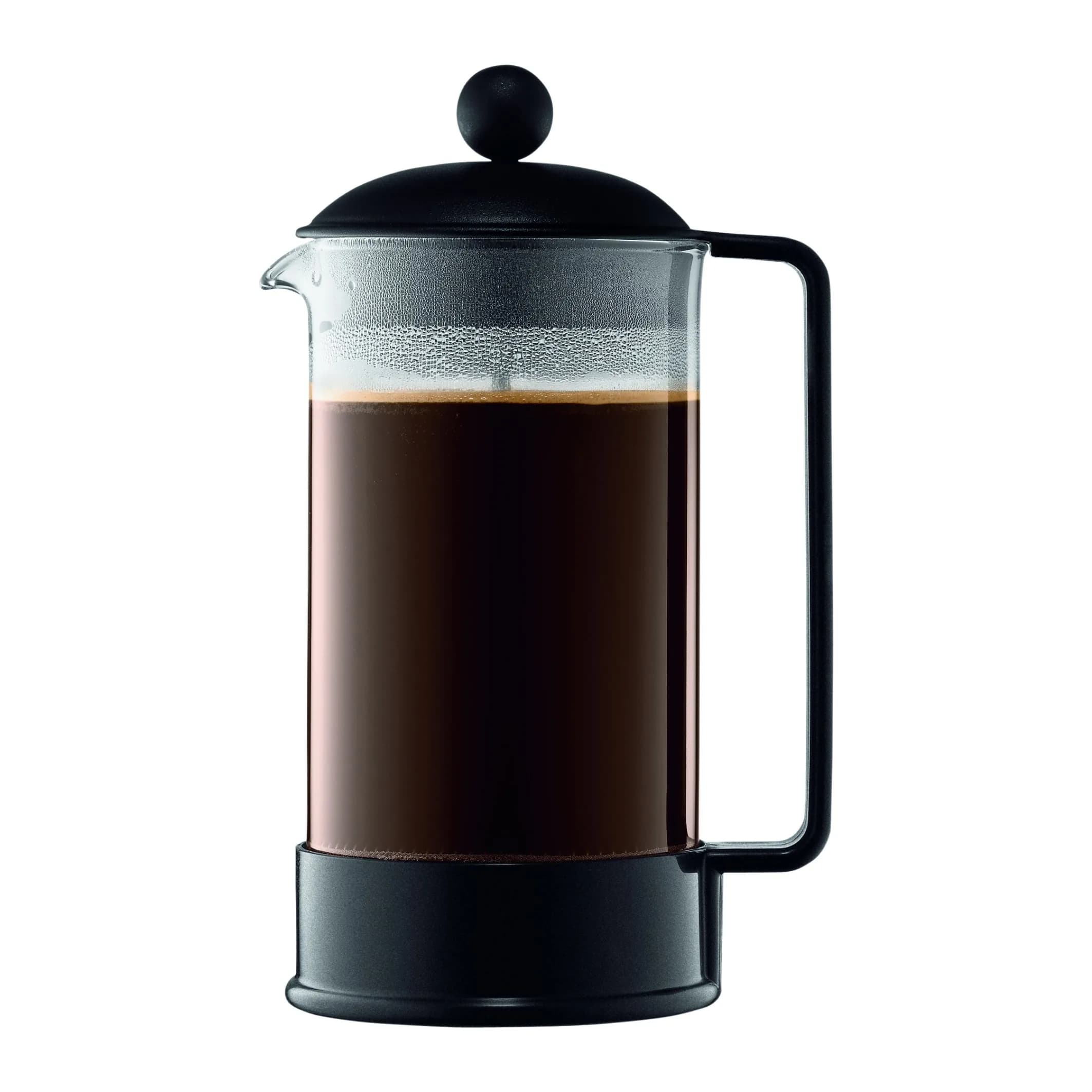Bodum Brazil French Press Coffee Maker 1L (34oz) | Borosilicate Glass & BPA-Free Plastic - main product image