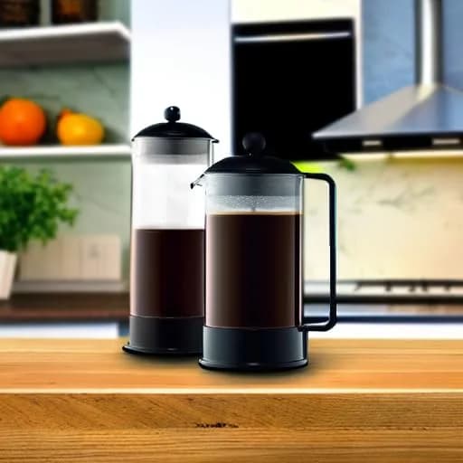 Bodum Brazil French Press Coffee Maker 1L (34oz) | Borosilicate Glass & BPA-Free Plastic thumbnail 5