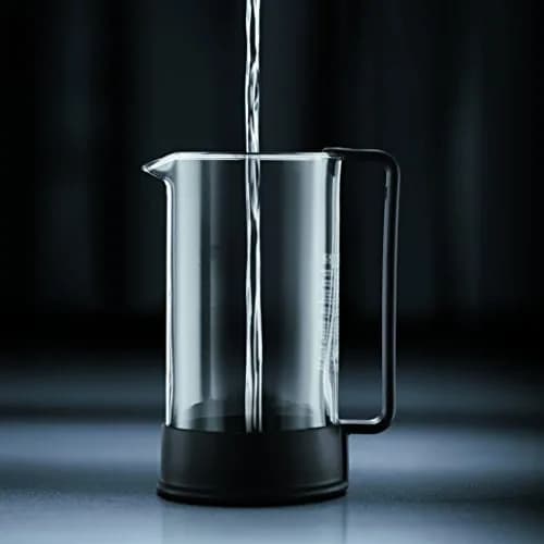Bodum Brazil French Press Coffee Maker 1L (34oz) | Borosilicate Glass & BPA-Free Plastic thumbnail 3