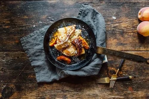 Matfer Bourgeat Black Carbon Steel Crêpe Pan 18cm (7") | Induction Compatible Heavy Duty Fry Pan thumbnail 3