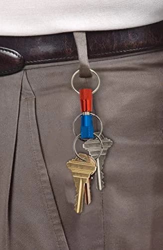 Lucky Line 3-Way Pull Apart Keychain 1 Pack | Sturdy Steel & Anodized Ends thumbnail 5