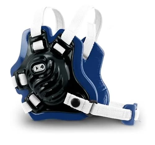 Cliff Keen Tornado Wrestling Headgear | 43% Lighter, Cooler & Durable (One Size, Black/Royal Blue/White) thumbnail 1