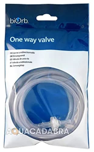 biOrb One Way Valve plus Airline | Aquarium Air Pump Accessory, Clear, 1 Count thumbnail 1