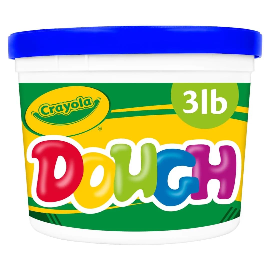 Crayola Modeling Dough Blue | Soft, Reusable 3lb Bulk for Kids & Classroom Play