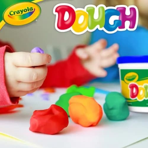 Crayola Modeling Dough Blue | Soft, Reusable 3lb Bulk for Kids & Classroom Play thumbnail 6