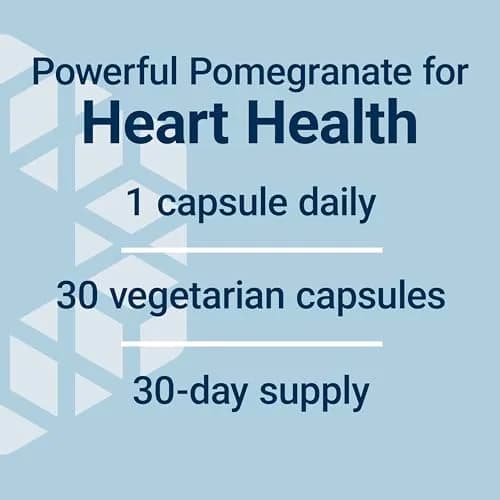 Life Extension Pomegranate Fruit Extract, 500 mg, 30 Capsules | Heart & Antioxidant Support thumbnail 4