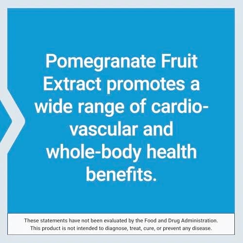 Life Extension Pomegranate Fruit Extract, 500 mg, 30 Capsules | Heart & Antioxidant Support thumbnail 5