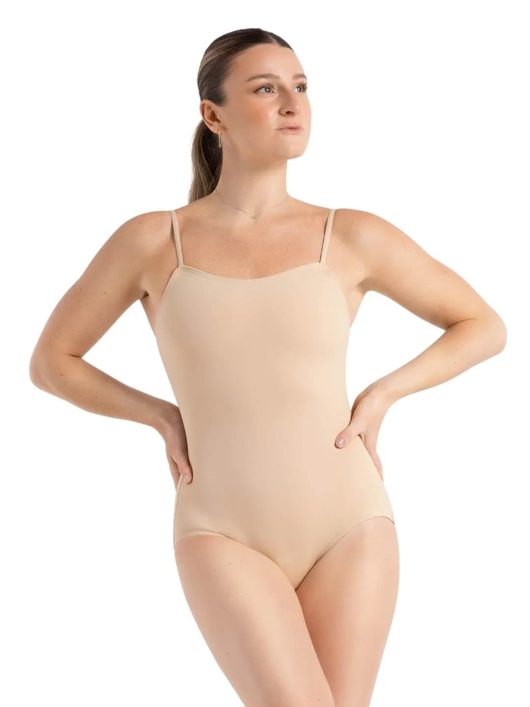 Capezio Camisole Leotard X-Large | Soft Nylon-Spandex Dancewear with Adjustable Straps - main product image