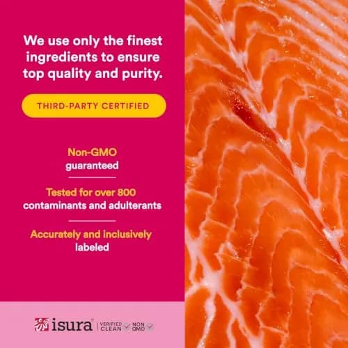 Natural Factors Complete Omega Wild Alaskan Salmon Oil 180 Softgels (408 g / 180 Count) | Supports Heart and Brain Health with Omega-3 DHA and EPA thumbnail 5