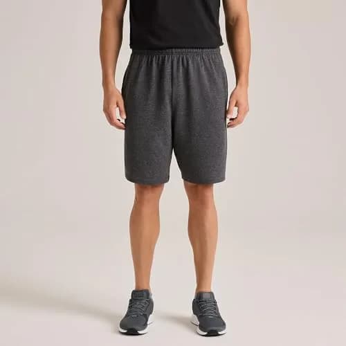 Soffe Men's Classic Cotton Pocket Short Black Large | 8" Inseam, Moisture-Wicking, Durable thumbnail 6