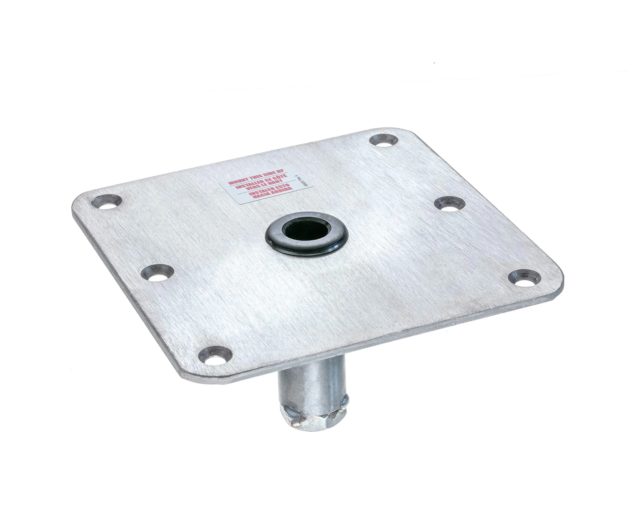 attwood Swivl-Eze Lock'N-Pin Stainless Steel Boat Seat Pedestal Base 17.8 cm x 17.8 cm | ABYC Certified for Marine Use