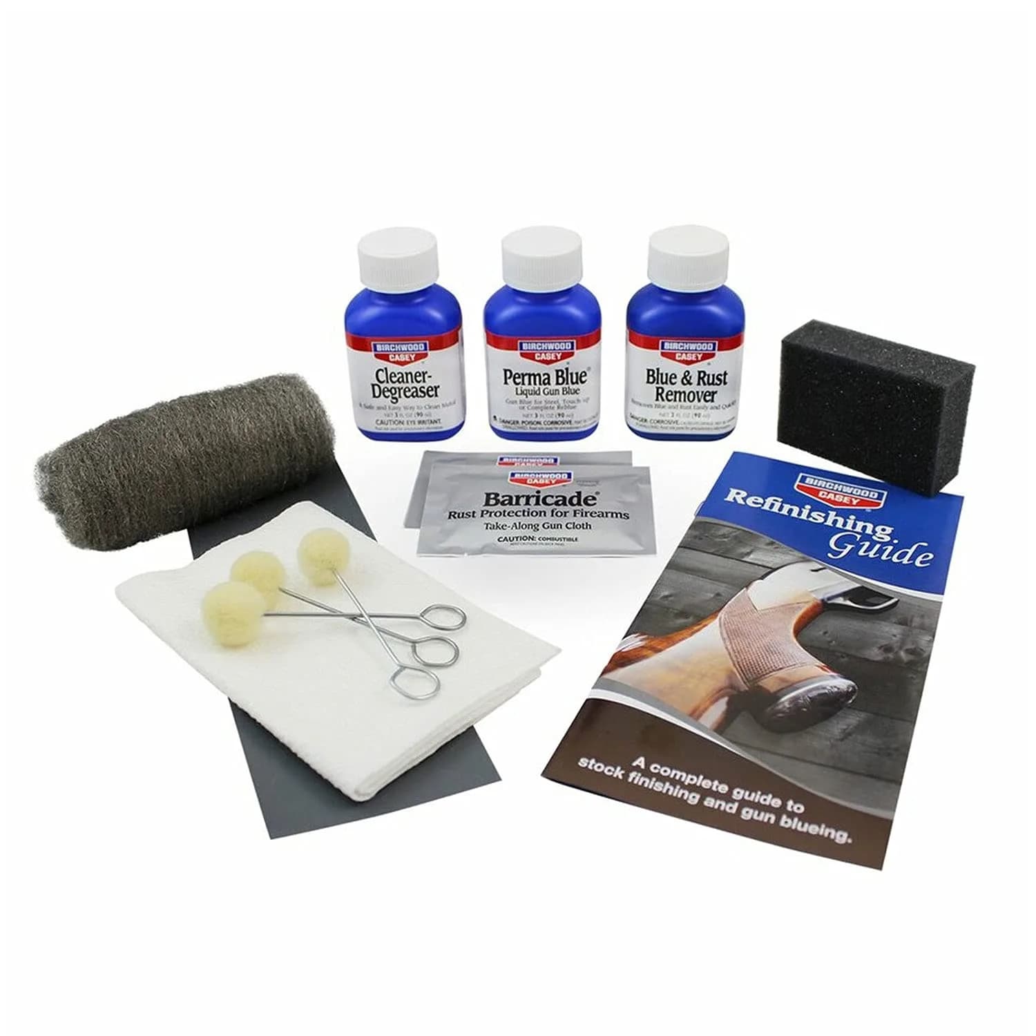 Birchwood Casey Perma Blue Liquid Gun Blue Finishing Kit | Professional Gun Rebluing & Touch-Up - main product image