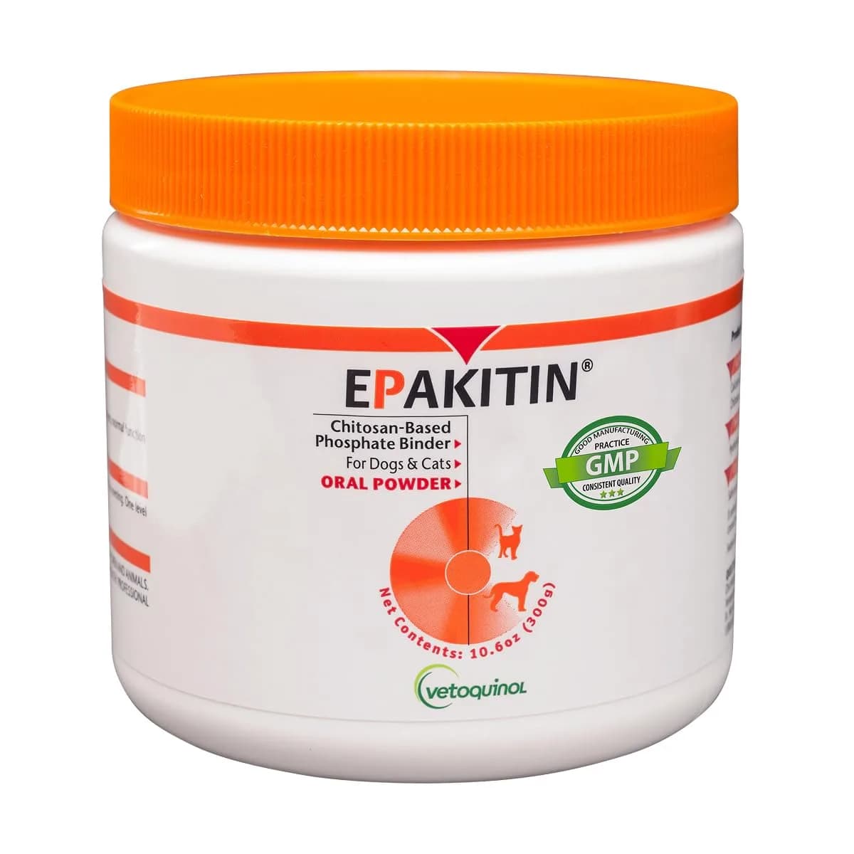 Vetoquinol Epakitin Phosphate Binder for Cats and Dogs | Supports Kidney Health, 300 g