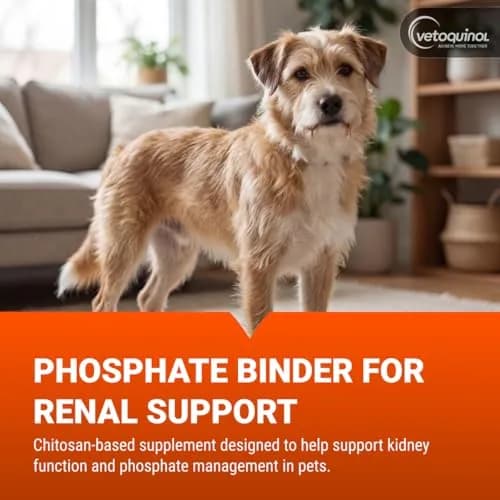 Vetoquinol Epakitin Phosphate Binder for Cats and Dogs | Supports Kidney Health, 300 g thumbnail 2