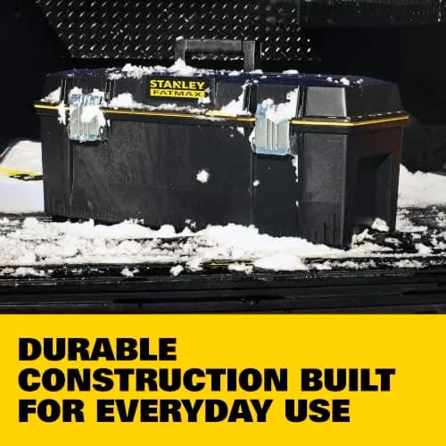 STANLEY 28 in. Structural Foam Portable Toolbox, Heavy Duty with Water-Resistant Seal thumbnail 4