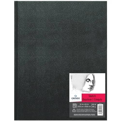 Canson Artist Series Sketchbook 11x14 inches | Acid-Free 90 Sheets for Artists & Students thumbnail 1