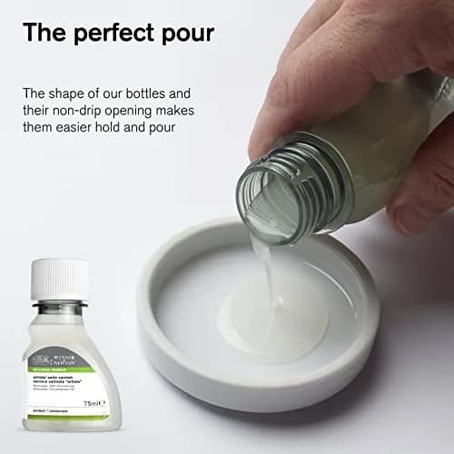 Winsor & Newton Oil Painting Medium 500ml (16.9 Fl Oz) | Slow Drying Gloss Medium for Detail & Glazing thumbnail 5