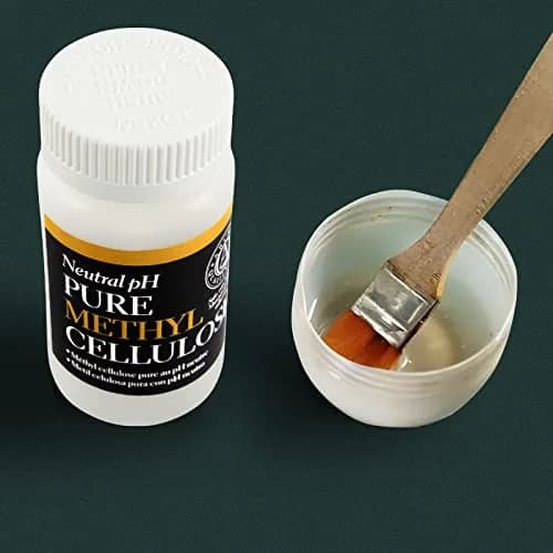 Lineco Neutral pH Methyl Cellulose Adhesive 1.5 oz | Acid-Free, Clear, Water-Reversible for Crafts & Repairs thumbnail 5