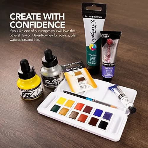 Daler Rowney Georgian Oil Paint Set 10-Tube | Professional Artist Supplies for Canvas & Paper thumbnail 8