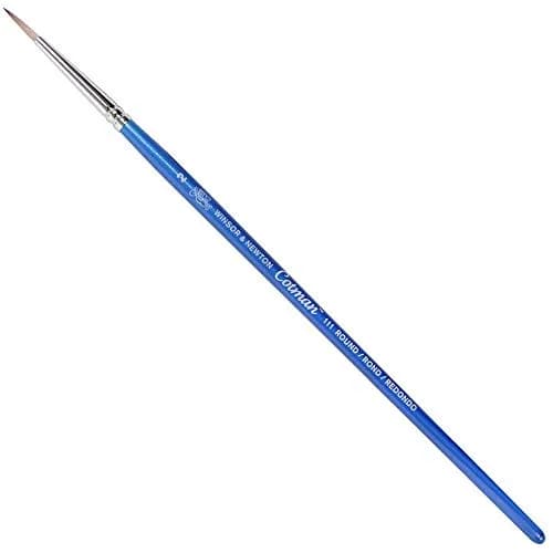 Winsor & Newton Cotman Series 111 Round Brush SH #2 | Synthetic Watercolor Brush for Fine Detail thumbnail 1