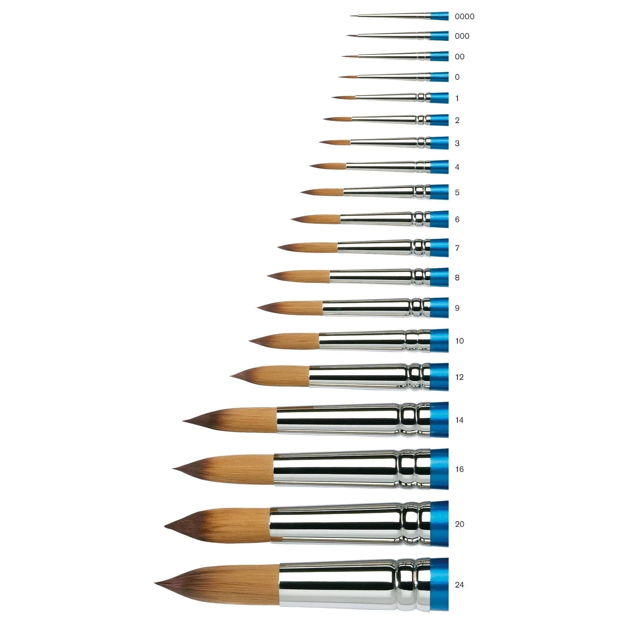 Winsor & Newton Cotman Series 111 Round Brush SH #2 | Synthetic Watercolor Brush for Fine Detail - view 3