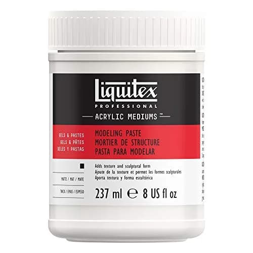 Liquitex Professional Modeling Paste 237ml (8-oz) | Builds Heavy Textures, Dries Hard Like Stone thumbnail 3