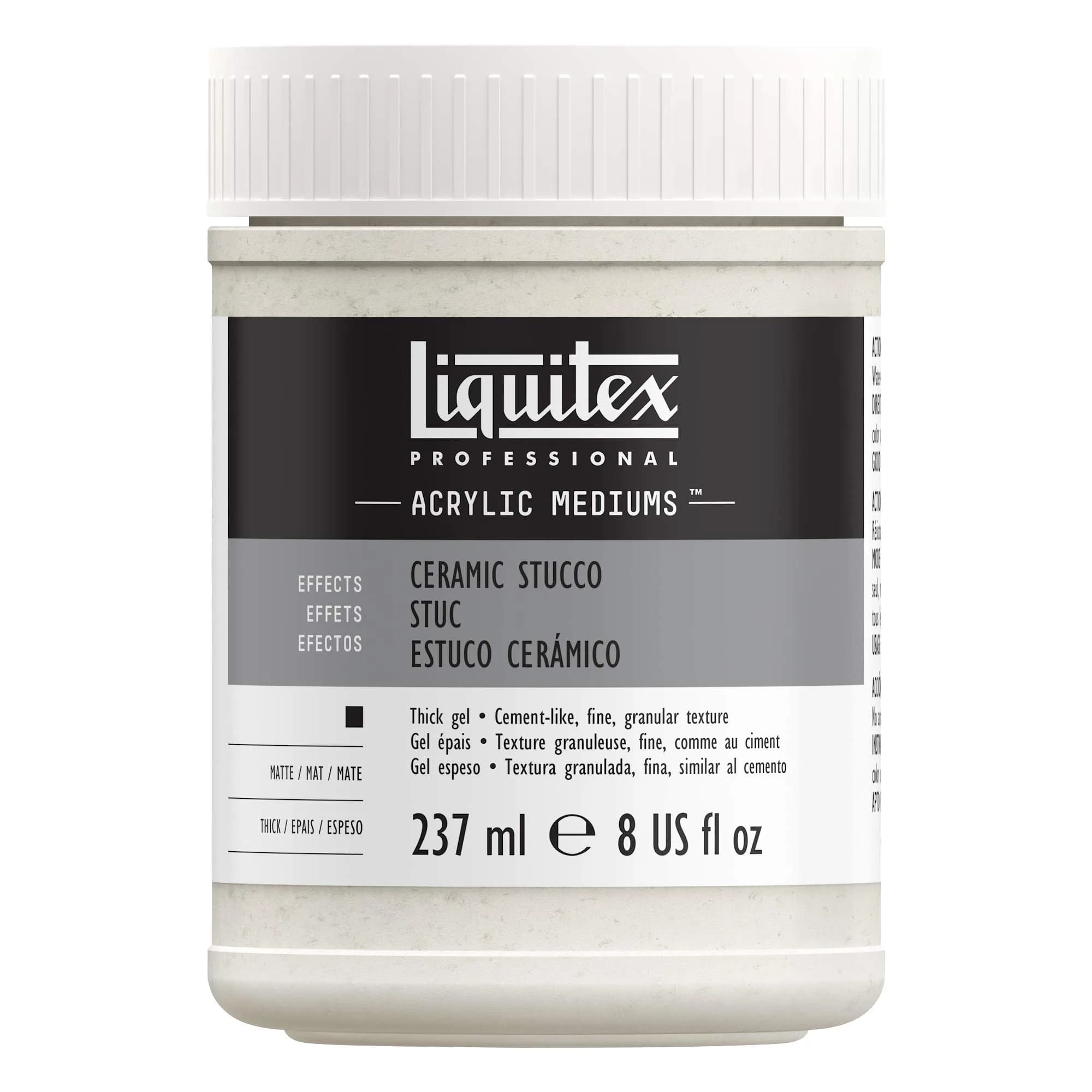 Liquitex Effects Medium 237ml | Textured Stucco Finish for Artists — Stucco Finish