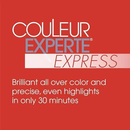 L'Oreal Paris Couleur Experte 2-Step Home Hair Color and Highlights Kit, French Éclair | Salon-Like All-Over Color & Highlights thumbnail 2
