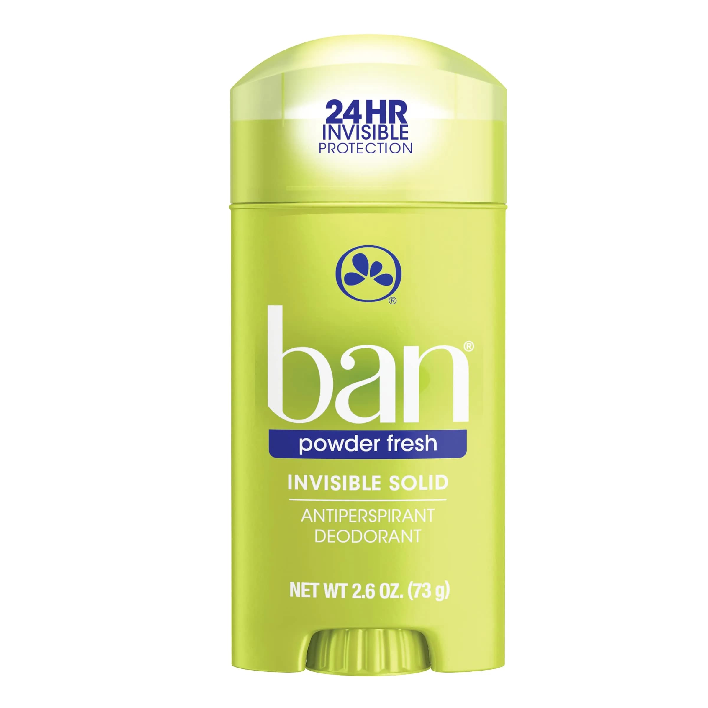 Ban Invisible Solid Antiperspirant Deodorant for Women and Men, Sweet Simplicity Scent, 73.7g (2.6 Oz) | 24-Hour Odor & Wetness Protection - main product image