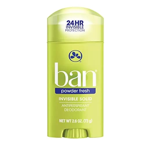 Ban Invisible Solid Antiperspirant Deodorant for Women and Men, Sweet Simplicity Scent, 73.7g (2.6 Oz) | 24-Hour Odor & Wetness Protection thumbnail 1