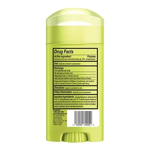 Ban Invisible Solid Antiperspirant Deodorant for Women and Men, Sweet Simplicity Scent, 73.7g (2.6 Oz) | 24-Hour Odor & Wetness Protection thumbnail 9