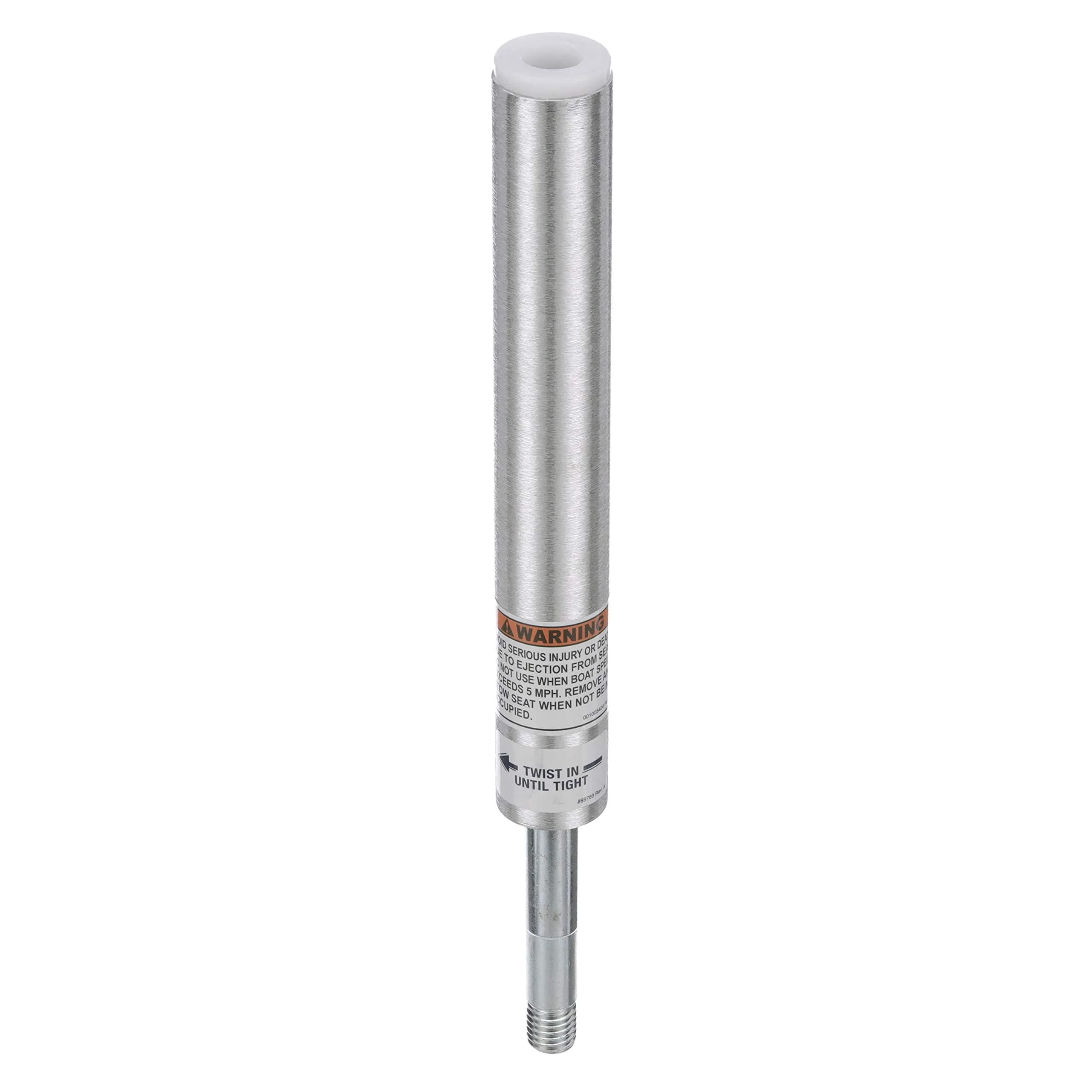 attwood Lock’N-Pin ¾-Inch Pin Post for Boat Seats | Fixed 11-Inch Support, Brushed Aluminum, Steel Pin — Silver