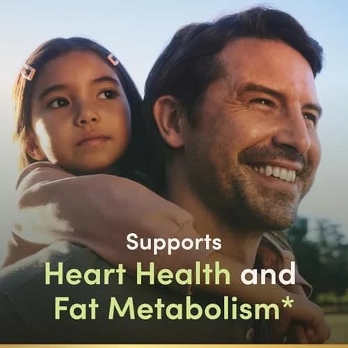 Nature's Bounty L-Carnitine 500 mg 30 Count Tablets | Supports Heart Health & Fat Metabolism thumbnail 2